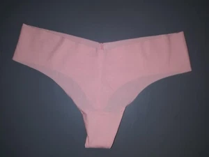 Vintage Victoria's Secret Vintage Soft Blush Femminile Nudo Perizoma Rosa Piccolo Carino S - Foto 1 di 5