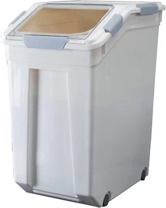 33 Liter 50Lbs Rice Storage Container with Measuring Cup for Rice Grain Pet Food - Picture 1 of 8