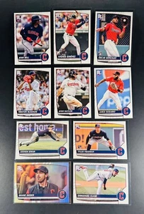 2023 Topps Big League 🔴 JUEGO DE EQUIPO DE 10 CARTAS GUARDIANES ¡incluye lámina arco iris + radiocontrol! - Imagen 1 de 12