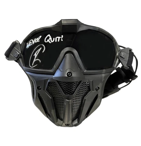Robert O’Neill Signed Navy SEAL Tactical Field Ops Mask Osama Bin Laden PSA COA Cover
