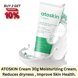 ATOSKIN Cream 30g Daily Moisturizer with Shea Butter & Aloe Vera for Drynes Care - Picture 1 of 10
