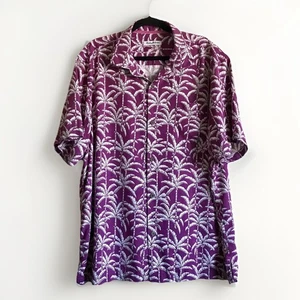 Camicia da campeggio Tommy Bahama in misto seta hawaiana da uomo taglia XXL - Foto 1 di 7