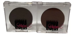 Paquete de 2 bronceadores Uoma Sharon C, IRL impecables - horneados y de alta definición HECHOS EN ITALIA - Imagen 1 de 5