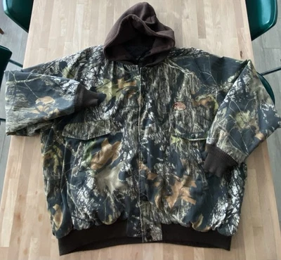 Redhead 3XL Mens Realtree Camo Hooded Jacket Bass Pro Shops Logo Hunting Camping - Image 1 of 4