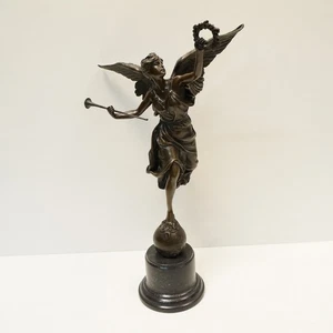 Statue Nike von Samothrake Art Deco Stil Art Nouveau Jugendstil Stil Massive Bro - Bild 1 von 10