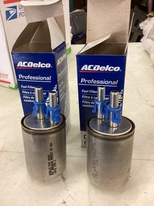 NEW PAIR AC DELCO Fuel Filter GF831 88983068 02 03 04 TRAILBLAZER G144-160840 - Picture 1 of 3
