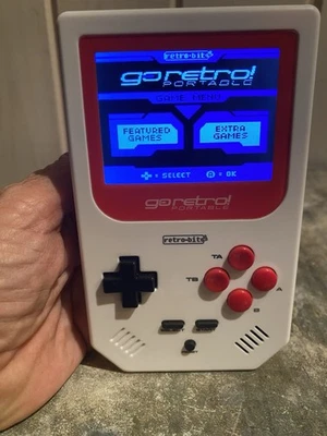 Retro-Bit Go Retro! Portable Game Console *used/tested and works* - Image 1 of 2