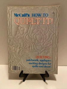 Vintage McCall’s How To Quilt It! Magazine - 1979 - Picture 1 of 2