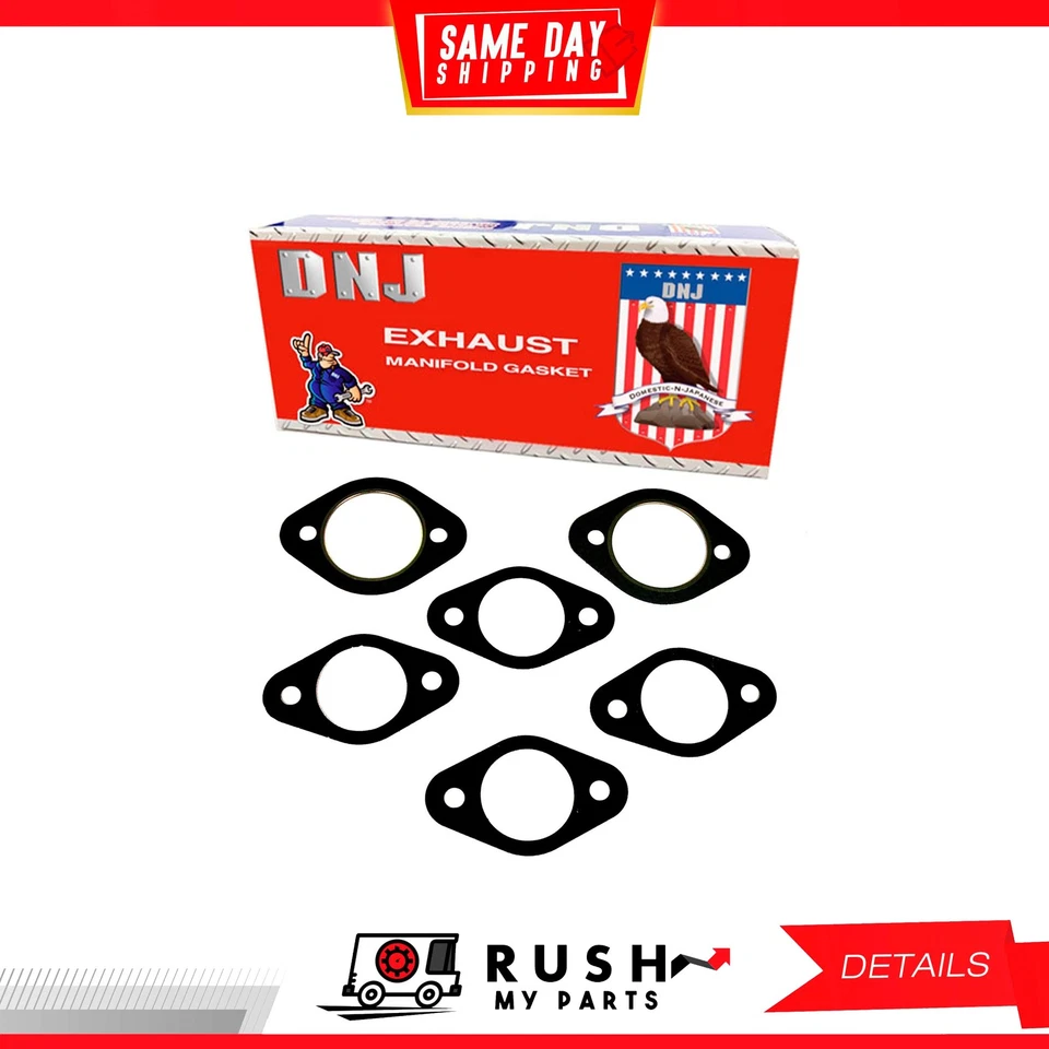 Junta colector de escape 80-94 para Subaru Brat 1,8 L H4 OHV 8v EA81 DNJ EG726 Foto 1 de 1