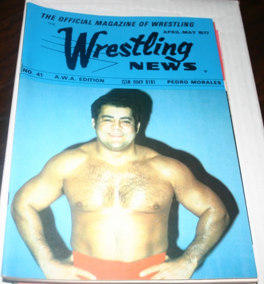 Wrestling News ЖУРНАЛ НОМЕР 41 АПРЕЛЬ-МАЙ 1977 ОЖИДАЕМОЕ ИЗДАНИЕ ПЕДРО МОРАЛЕС - Изображение 1 из 1
