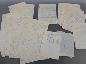 Magisches Vintage Sammlerstück handgeschrieben mit einigen Illustrationen Tricks, Illusionen - Bild 1 von 13