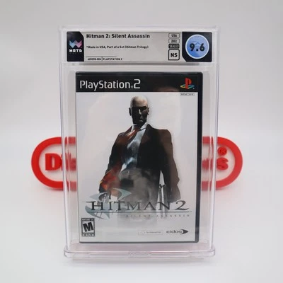 PS2 PlayStation 2 HITMAN 2 II: SILENT ASSASSIN - WATA GRADED 9.6 NS!  - Image 1 of 4