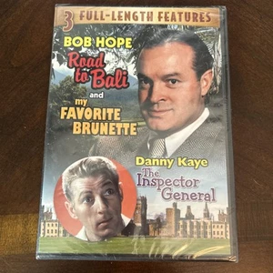 Bob Hope DVD NEU versiegelt Straße nach Bali/Meine Lieblingsbrünette/Der Generalinspekteur - Bild 1 von 2