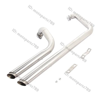 Sistema de escape silenciador tubo puntas deslizables para Yamaha V Star 950 XVS950 2014-2024 Foto 1 de 4