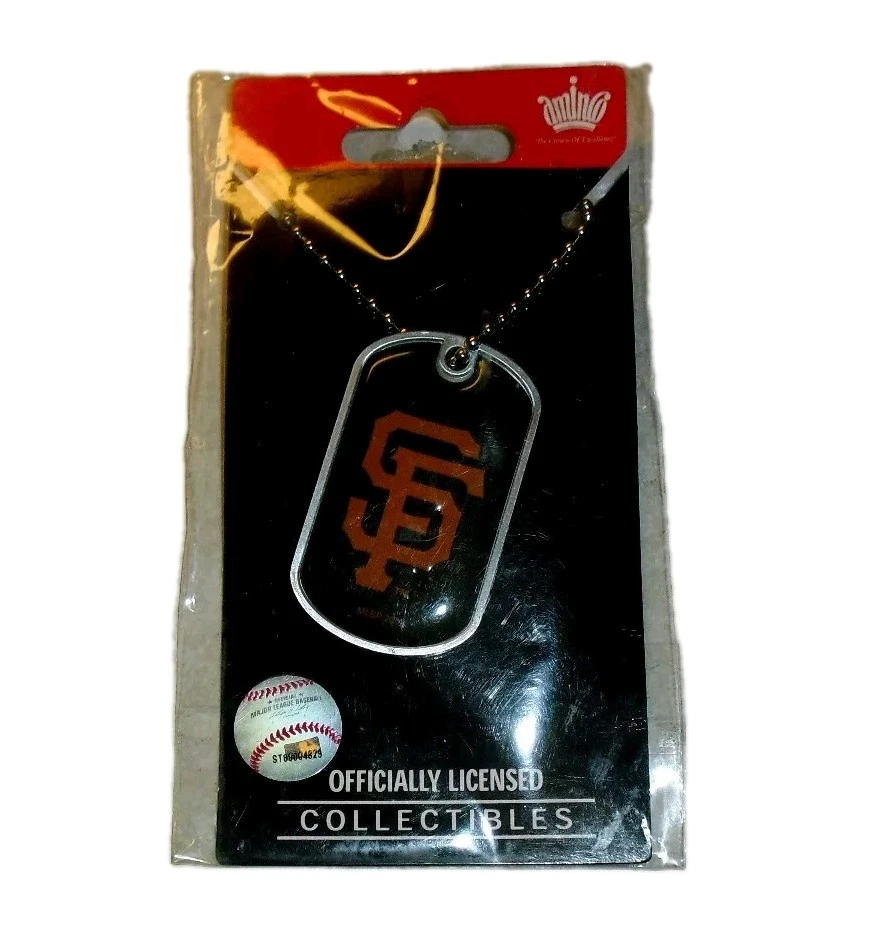 San Francisco Giants Dog Tag Neck Tag Necklace New Mlb - Image 1 of 1