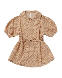Rylee + Cru Collective Olive Linen-Blend Dress - Picture 1 of 4