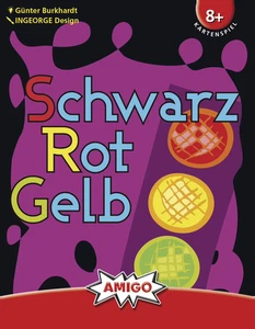 Amigo 01663 Schwarz Rot Gelb - Kartenspiel - Picture 1 of 2