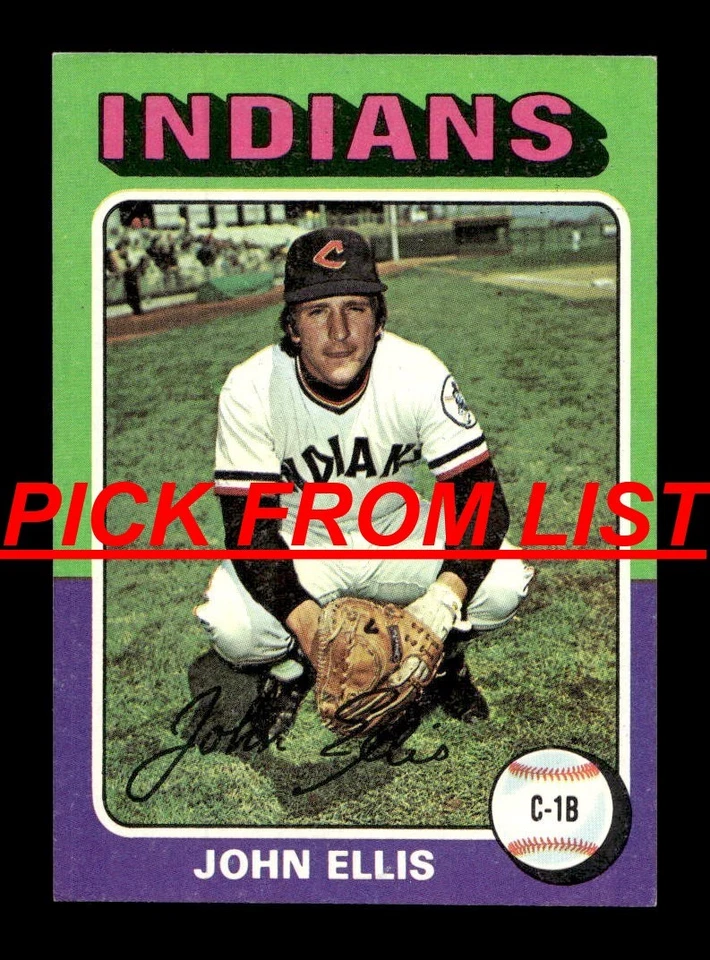 1975 Topps MINI Baseball 357-659 EX/EX-MT Pick From List All PICTURED zz1 - Image 1 of 1
