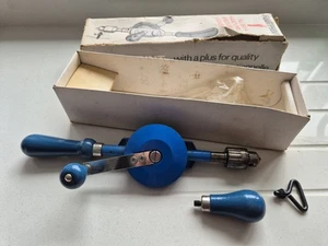 New Footprint No. 160A Hand Drill In Original Box Made In England - Picture 1 of 4