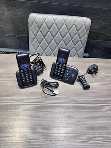 BT BT3960 Twin Digital Cordless Phone with Answer Machine - Black - Picture 1 of 6