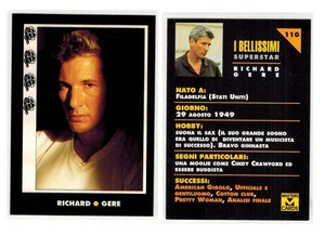 I Bellissimi Superstar Richard Gere Trading Card #110 Masters 1993 - Bild 1 von 1