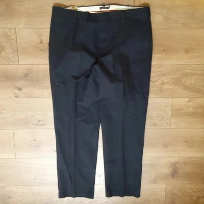 Dockers Never Iron Khaki Navy Pant 40x34 Essential D3 Classic Fit Flat Front New - Image 1 of 4