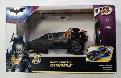 Batman The Dark Knight Radio Control Batmobile 27 MHz Tyco RC Movie Toy 2008 New - Image 1 of 4
