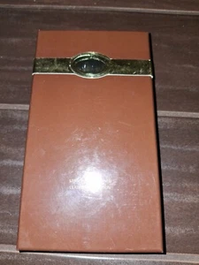 Portasigari collezione pelle foderata cedro spagnolo panchina artigiana in scatola - Foto 1 di 6