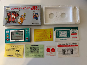 DONKEY KONG Jr. Nintendo Game & Watch Vintage - DJ-101 #4800 -M in Japan - 1982