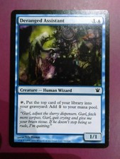 4 x MTG: Deranged Assistant - Innistrad - Magic Card - PLAYSET - M/NM