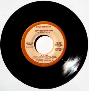 B.B. King - Better Not Look Down / Happy Birthday Blues - Vinyl 45rpm MCA-41062 - Picture 1 of 4
