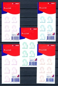 F25 Netherlands set of sheets Queen BEATRIX self adhesive 2001 Very Fine MNH - Picture 1 of 1
