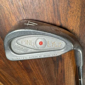 Ping Eye 2 Red Dot 4 Iron - Steel Shaft ZZ Lite - RH - 4 Iron Golf Club Karsten - Picture 1 of 16