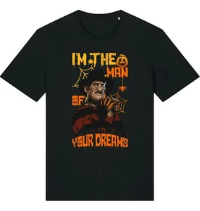 I'm The Man Of Your Dreams Halloween T Shirt,Halloween Horror Killer Gift Top - Picture 1 of 4