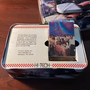 1992 Hi-Tech Mario Andretti - Box Set In Tin Sealed - Picture 1 of 8
