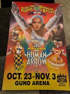 Ringling brothers Barnum and Bailey circus poster cirque Affiche plakat circo