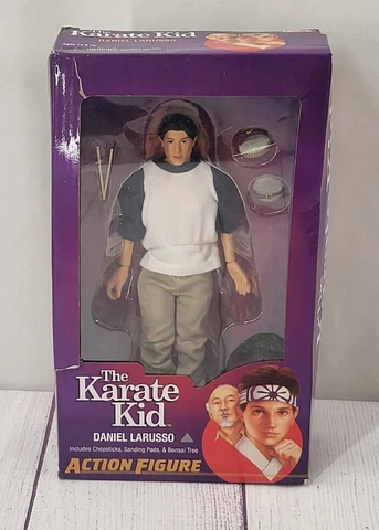 NECA Reel Toys The Karate Kid:  Daniel LaRusso NIP Damaged Box Cover