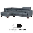 Modern Milano Corner Leather Sofa | Fast UK Delivery | Limited Time Offer!
