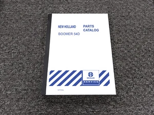 NEW HOLLAND TRACTORS BOOMER 54D Parts Catalog Manual - Picture 1 of 1