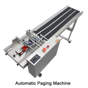 Separador automático de etiquetas de caja de tarjetas de plástico transportador automático de paginación - Imagen 1 de 10