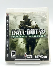 Call of Duty 4: Modern Warfare (Sony PlayStation 3, PS3, 2010) CIB COMPLETO - Imagen 1 de 5