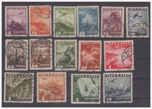 AUTRICHE 1935 - POSTE AÉRIE - SÉRIE UTILISÉE - Bild 1 von 1