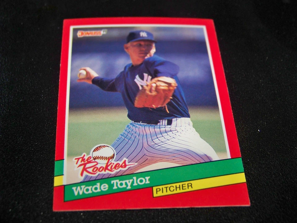 YANKEES WADE TAYLOR 1991 DONRUSS THE ROOKIES #34 - Image 1 of 1