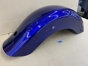 2020 OEM Harley-Davidson Street Glide Touring Rear Fender Zephyr Blue - Picture 1 of 19