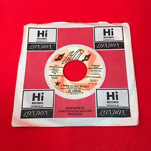 AL GREEN I Tried To Tell Myself 1976 USA 7" PROMO vinyl single original 45 - Picture 1 of 2