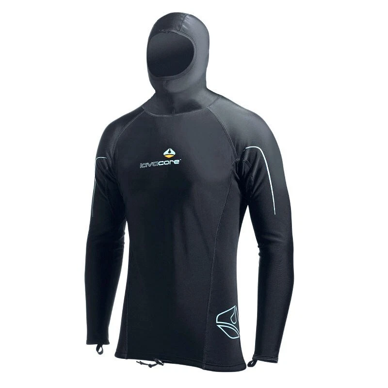 Lavacore Men's Polytherm Long Sleeve Hooded Scuba Diving Shirt - Image 1 of 1