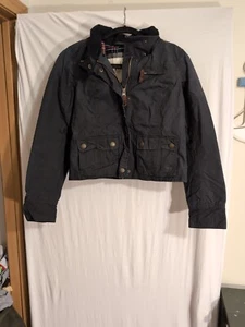 Chaqueta corta para tareas de granero forrada de franela Abercrombie Fitch pequeña para junior - Imagen 1 de 6