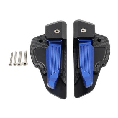 Blue Rear Passenger Foot Peg Pedals For Vespa Sprint Primavera 50 125 150 13-23 - Image 1 of 4