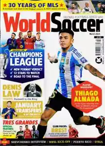 WORLD SOCCER MAGAZINE MAR 25 - Picture 1 of 1