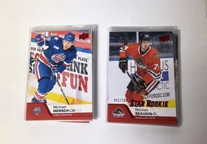 Exclusivos AHL 2020-21 cubierta superior/100 individuales de hockey que elijas - Imagen 1 de 1